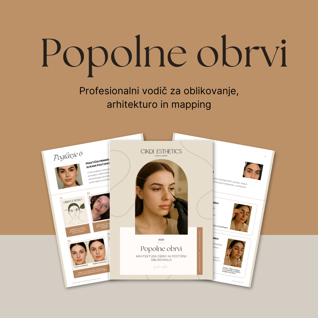 Popolne obrvi: Profesionalni vodič za oblikovanje, arhitekturo in mappping